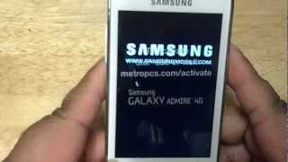 Samsung Galaxy Admire 4g review metro pcs [upl. by Ferde602]