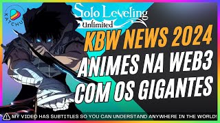 KBW News 2024 com SOLO LEVELING UNLIMITED e vários Parceiros Gigantes [upl. by Assirrak816]