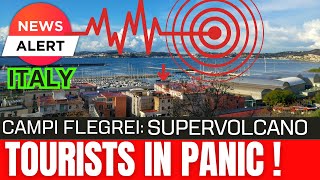 Large Earthquake with Earthquake Swarm in Naples area shakes buildings and hotels Italy Naples [upl. by Hiltner341]