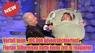 Vorfall beim „100000 Adventslichterfest“ Florian Silbereisen hatte keine Zeit zu reagieren [upl. by Apps]