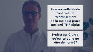 Une nouvelle étude confirme les antiTNF alpha ralentissent la spondylarthrite [upl. by Novyaj]