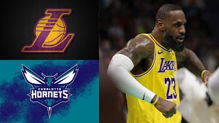 Lakers vs Hornets  Lakers GameTimeTV  Lakers Team Highlights [upl. by Yornoc328]