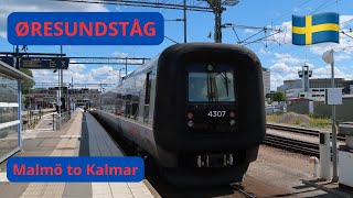 1st class Øresundståg train review A fantastic journey between Malmö and Kalmar [upl. by Lletnahs]