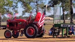 Antique tractor pull at sunbelt ag expo  Moultrie GA [upl. by Niveek]