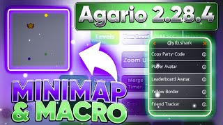 AGARIO MOD MENU IOS 2284 TUTORIAL NO JAILBREAK NO SCARLET NO PC  AGARIO MACRO IOS AGARIO MOBILE [upl. by Lejna]