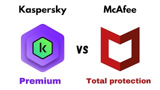 Kaspersky premium VS McAfee Total Protection  Vírus Windows [upl. by Rozalin]