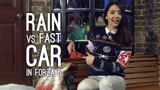 Oxbox Xmas Challenge Day 3 Wet Weather vs Fast Car in Forza 6 [upl. by Gibby634]