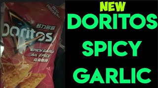 NEW DORITOS SPICY GARLIC…The Vanlife Review [upl. by Rezal]