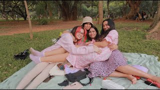 go on a picnic  an influencer event with me and my friends [upl. by Nnylrac333]