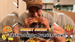 HOTTEST BURGER JOINT IN LONDON London burger food [upl. by Cyndia]