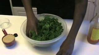 How to Make Kale Chips  Using the Nesco Food Dehydrator [upl. by Ayekel]