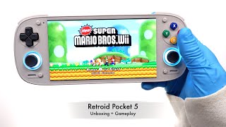 Unboxing Retroid Pocket 5 The Budget Retro Gaming King [upl. by Mixie]