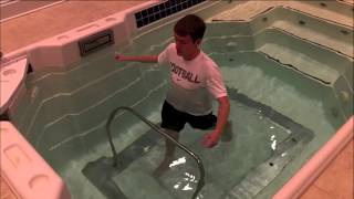 Ankle Sprain Recovery  HydroWorx Pool Protocol [upl. by Heppman]