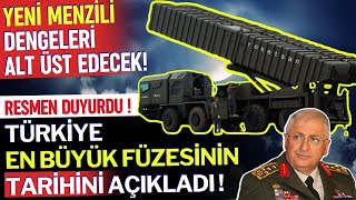 TÜRKİYE UZUN MENZİLLİ FÜZESİNİN TARİHİNİ AÇIKLADI  SAVUNMA SANAYİ [upl. by Kurys644]