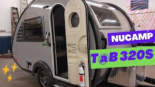 2023 Nucamp TB 320S TEARDROP camper [upl. by Eedrahs]