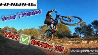 Test prueba amp review Haibike NDuro 8 Freeride Es tan buena y salvaje como aparenta [upl. by Nirihs]