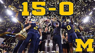 150 Michigan Footballs Journey to a National Championship [upl. by Dnalrag]