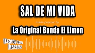 La Original Banda El Limon  Sal De Mi Vida Versión Karaoke [upl. by Lleznol]