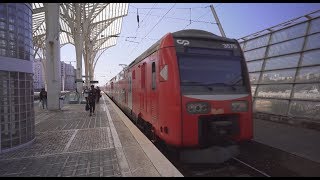 Portugal Lisbon train ride from Estación de Oriente to Alverca [upl. by Akiner325]