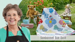 How to Make a Sunbonnet Sue Quilt  Free Project Tutorial [upl. by Oruhtra]