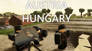 AUSTRIA HUNGARY in Roblox Entrenched [upl. by Analim612]