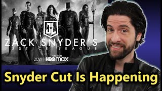 The SNYDER CUT of Justice League is Officially Happening [upl. by Idoux200]