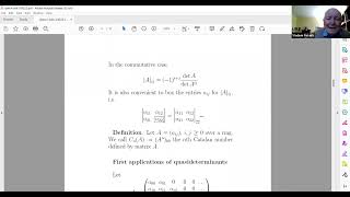 Noncommutative generalizedcatalan numbers and their generating functions [upl. by Garda]