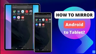 How to Mirror Android Phone to Tablet [upl. by Danby]