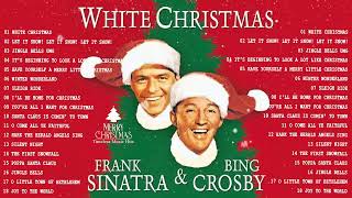 Top 50 Christmas Songs All Time 🎄 Franks Sinatra Bing Crosby Best Christmas Collection 🎷 Full Album [upl. by Maloy]