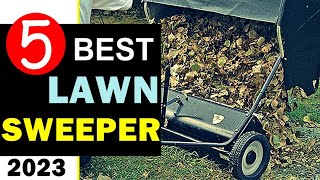 Best Lawn Sweeper 2024 🏆 Top 5 Best Lawn Sweeper Reviews [upl. by Yalonda]