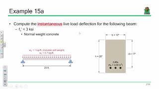 CE 413 Lecture 24 Instantaneous Deflections 20180326 [upl. by Nibas]