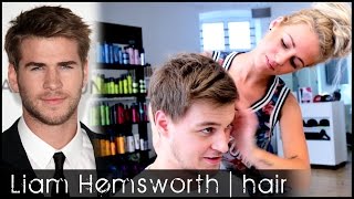 Liam Hemsworth Hair Tutorial  How To Style Hair Like The Famous Actor [upl. by Linis633]