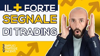 La STRATEGIA di Trading col Più Forte SEGNALE dentrata [upl. by Yesmar]