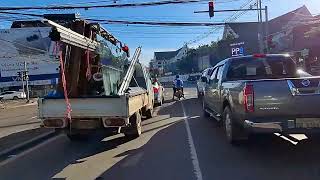 TRAFFIC FLOW IN VIENTIANE LAOS  ROADS OF VIENTIANE  Annasor Travels [upl. by Alenoel788]