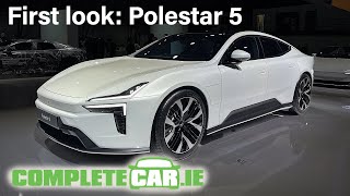 First look Polestar 5  The Porsche Taycan rival arrives in 2025 [upl. by Ynner]