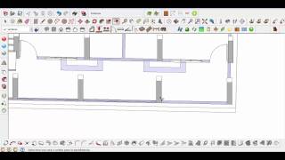 Como usar correctamente Herramienta Equidistancia en Muros Arquitectonicos [upl. by Gurolinick198]