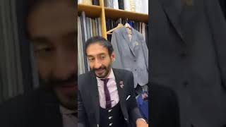 livetream mumbai bespokesuit roshanmelwani samstailor tiktoktailor celebritytailor media [upl. by Faxon630]