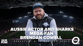 Brendan Cowell on the making of quotPlumquot Sharks fandom and do footballer make good actors [upl. by Areic]