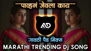 पाहून जेवला काय  Pahuna Jevla Kay  Radhakhude Trending Marathi Dj Song Active Pad  MD STYLE [upl. by Nylyoj]