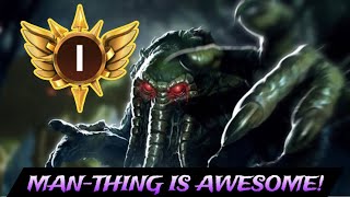 Ascended ManThing Gameplay Should You Select the 7 Star King of Name Jokes  Mcoc [upl. by Wootten]