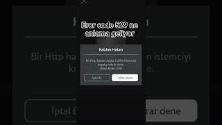 eror code 529 ne anlama geliyor [upl. by Addi838]