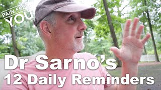 Dr Sarnos 12 Daily Reminders [upl. by Ocirema]