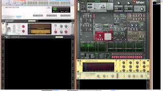 Brutal Throaty Dubstep Bass Tutorial Reason [upl. by Ashby]