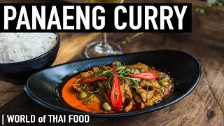 How To Make Panaeng Curry with Pork  Gaeng Panaeng  Authentic Family Recipe 13 [upl. by Fattal]