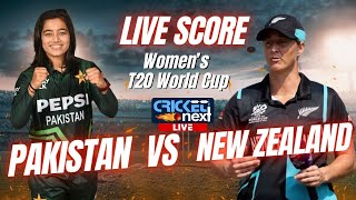 Pak vs NZ Womens T20 World Cup Pakistan vs New Zealand Live Score And Commentary  Cricket Live [upl. by Tharp]