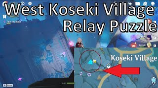 Relay Relay Puzzle At Koseki Village West Underground [upl. by Zetram593]