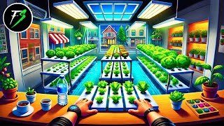 Grow Your Own Hydroponics Farming EMPIRE In This NEW Simulator [upl. by Nahgeem]