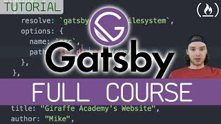 Gatsby  Full Tutorial for Beginners [upl. by Mcmillan129]