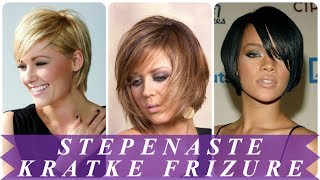 Hit stepenaste frizure kratka kosa [upl. by Dolores]