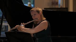 WEINBERG 12 Miniatures for Flute and Piano  ChamberFest Cleveland 2018 [upl. by Yrrek]